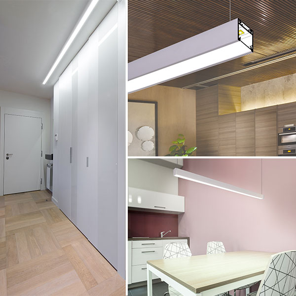 LED Profil P18, Aufputz 20mm Farben-Frikell WTB LED Profil P18, Aufputz 20mm Farben-Frikell WTB