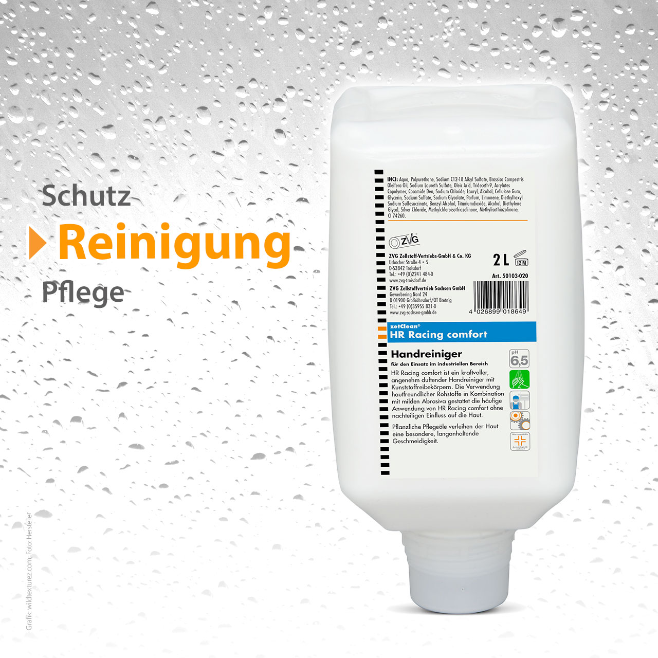 zetClean® Handreinigungspaste HR Racing comfort Farben-Frikell WTB zetClean® Handreinigungspaste HR Racing comfort Farben-Frikell WTB
