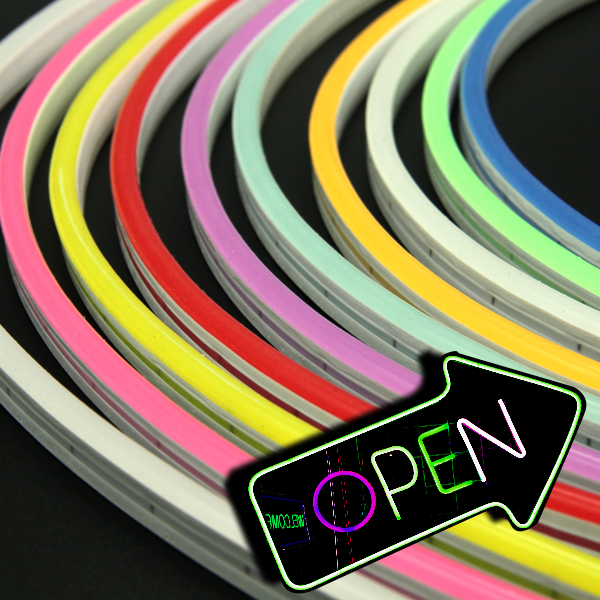 LED Flex Neon 6mm x 12mm, 5m Farben-Frikell WTB