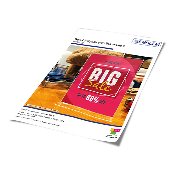 Trend Polypropylen Banner lite II - TPPBL2 Farben-Frikell WTB