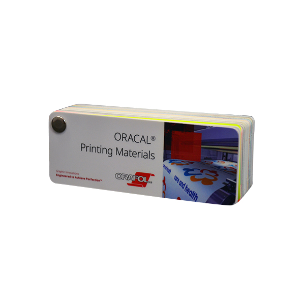 Musterfächer ORAJET® Digital Printing Films Orafol Farben-Frikell WTB