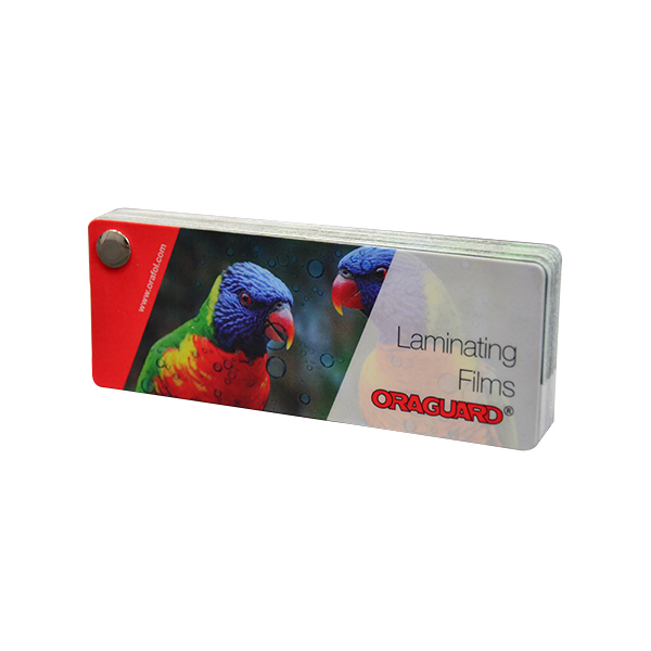 Musterfächer ORAGUARD® Laminating Films Orafol Farben-Frikell WTB Musterfächer ORAGUARD® Laminating Films Orafol Farben-Frikell WTB