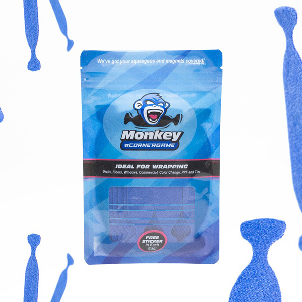 Monkey Cornergame blau