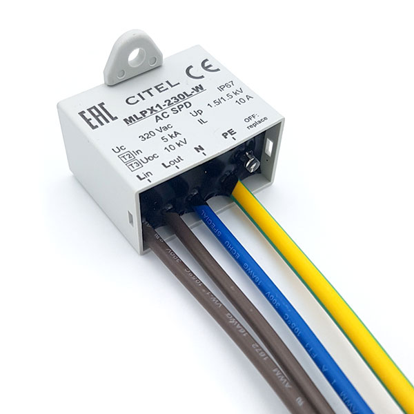 LED Überspannungsschutz Einbau IP67 SKL1 Farben-Frikell WTB