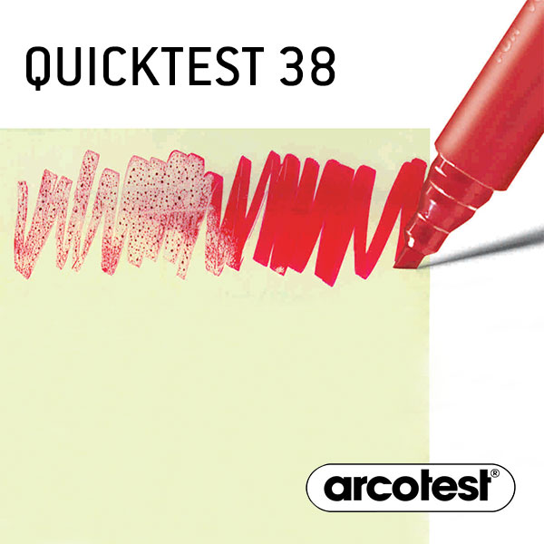 Oberflächenspannungs-Teststift Quicktest 38 Arcotest Farben-Frikell WTB