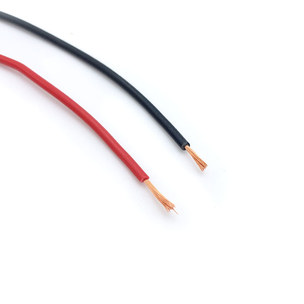 Kabel H05 V-K, Rot + Schwarz Farben-Frikell WTB