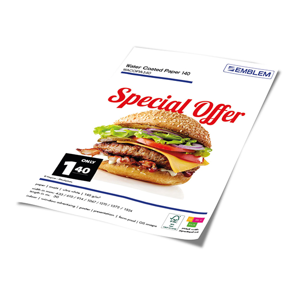 EMBLEM Water Coated Paper 140 Farben-Frikell WTB EMBLEM Water Coated Paper 140 Farben-Frikell WTB